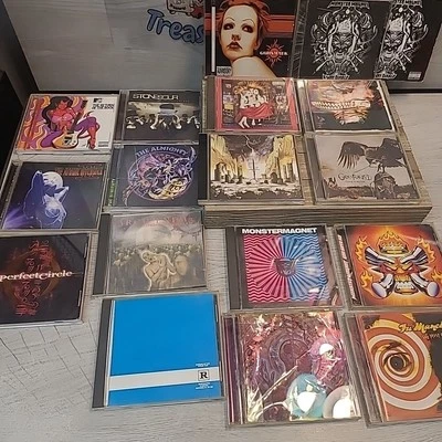 Death Metal Rock Thrash EMPTY CD CASE Lot Monster Magnet Godsmack Stone Sour Foto 1 de 4