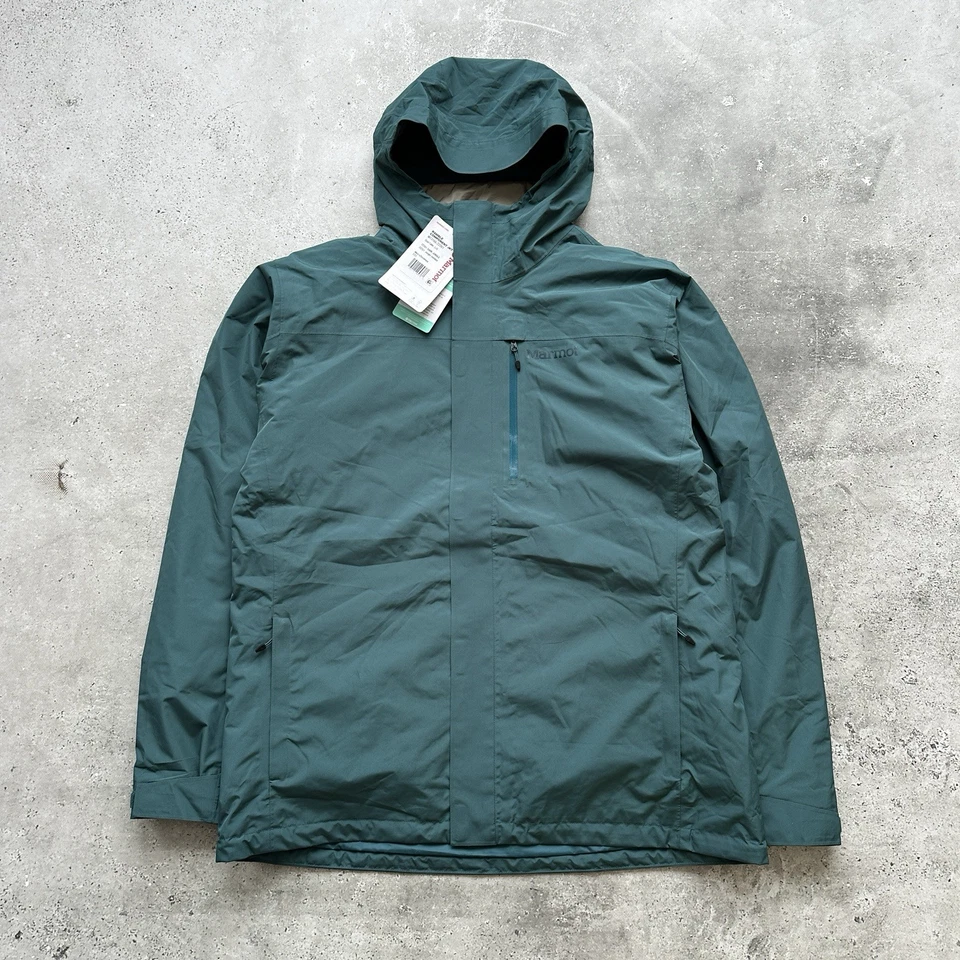 MARMOT RAMBLE COMPONENT INSULATED 3 IN 1 GREEN JACKET MEN'S SIZE L - Image 1 of 4