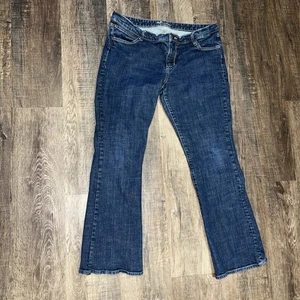 Pantalones de mezclilla Old Navy para mujer azul bootcut talla 14 elásticos tiro medio damas Dreamer - Imagen 1 de 8