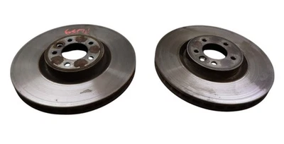 10-17 LR Range Rover Sport Front Left & Right Side Brake Rotors Disc Set Oem - Image 1 of 4