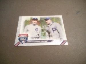 Honus Wagner Ty Cobb 2017 Topps Storied World Series Silver #23 #/50 Pirates - Picture 1 of 1