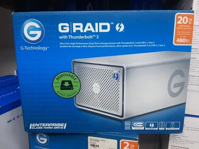 G-Technology G-RAID con Thunderbolt 3 20 TB  Foto 1 de 3