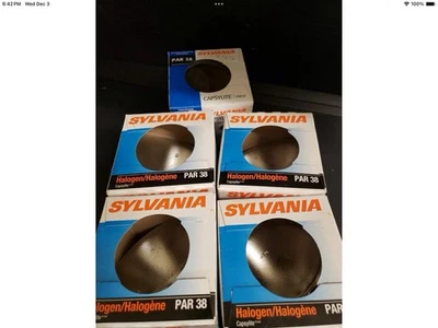 5 lâmpadas SYLVANIA 90PAR38/HAL/FL130 90W PAR38 LÂMPADA DE INUNDAÇÃO HAL CAPSYLITE  - Imagem 1 de 4