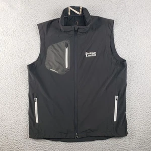 Zero Restriction Vest Mens L Black Golf Z700 Full Zip Performance Jacket - Picture 1 of 10