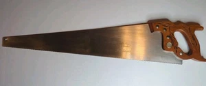 Vintage Henry Disston & Sons D-23 Hand Saw 26” Blade 8 TPI -Excellent Condition - Picture 1 of 22