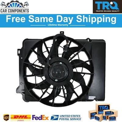 Новый вентилятор охлаждения радиатора TRQ в сборе для 1990-1995 Ford Lincoln Mercury - Изображение 1 из 2