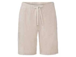 HERREN LEINENBERMUDA LIVERGY in BEIGE Gr.52 kurze Sommerhose NEUWARE N21 - Bild 1 von 1