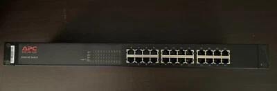 APC AP9224110 Compact 24-Port Ethernet Switch - Working Fine - Image 1 of 4