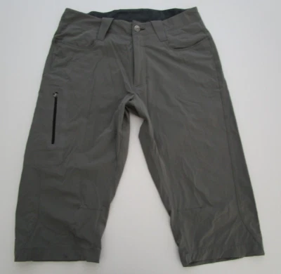 Hombres 30 Pantalones Cortos de Investigación al Aire Libre Entrepierna Larga Gris Senderismo Bragas Foto 1 de 4