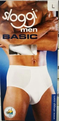 Sloggi uomo Basic maxi mutande alte aperte davanti cotone elasticizzato  - Immagine 1 di 4