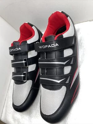 WOFADA UNISEX CYCLING SHOES-COMPATIBLE W/ PELOTON BIKE SIZE 45 - Image 1 of 4