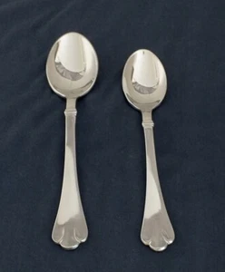 TOWLE Edelstahl CHELMSFORD (Germany), 1 Teelöffel, 1 Suppe, satiniert & hell! LotBe3 - Bild 1 von 2