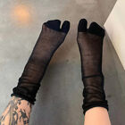 Women Tabi Split Split Two Toes Socks Japanese Geta Kimono Flip Flop Socks