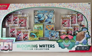 HOT $149 Pokemon 151 Blooming Waters Open Box Sealed Packs/Promos S&V 'Zard TCG - Picture 1 of 5