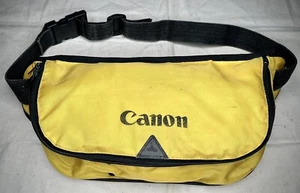📸Vintage Canon Camera Fannypack Yellow Waist Pack💥 - Picture 1 of 7