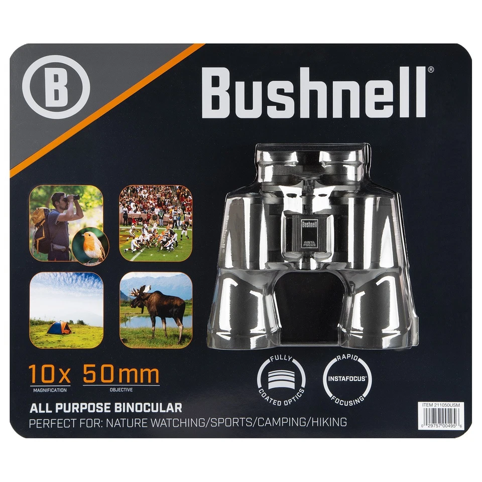 BUSHNELL 10X50MM ALL-PURPOSE BINOCULAR - Image 1 of 4