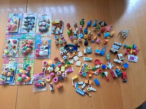 HUGE Iwako Japanese Eraser Mixed Lot Over 100 Erasers + 8 Unopened Sets  - Picture 1 of 6