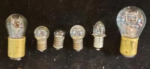 Vintage Variety Automotive Light Bulbs Untested ++Deal of 6+ - Picture 1 of 2