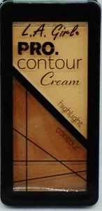 LA GIRLS PRO. Contour Cream Highlight & Contour MEDIUM GCC636 Sealed - Picture 1 of 2