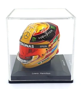 Spark Model 1/5 Scale 5HF171 - F1 Helmet Mercedes AMG Lewis Hamilton 2017 Mexico - Picture 1 of 6
