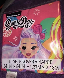 Nickelodeon Sunny Day Plastic Table Cover Party Supplies (54 In X 84 In) - Picture 1 of 3