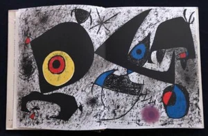 Seltenes Buch: ""Joan Miro Hommage 'a Miro"" - mit einer Original-Lithographie! - Bild 1 von 1