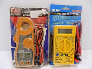 2 MULTI METER TESTERS Multimeter LICOTA & CEN-TECH NOS NIB - Picture 1 of 4