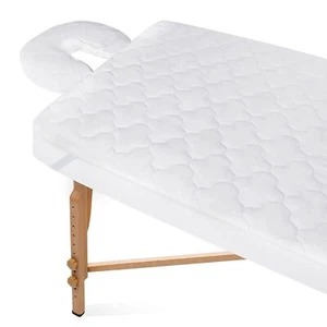 2-Piece Waterproof Massage Table Cover Set Extra Soft Sheet Face Cradle Cover - Picture 1 of 14