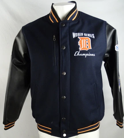 Detroit Tigers MLB Men's '84 World Series Champions Wool Blend Jacket Cover
