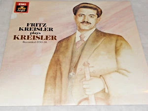 Fritz Kreisler Plays Kreisler Recorded 1930-1938 LP NM, Angel EMI 37925 - Picture 1 of 2