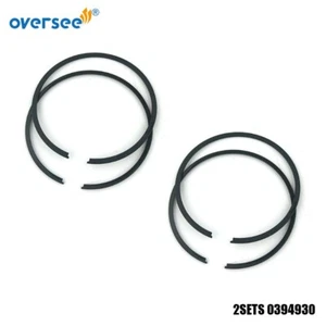 Juego de 2 juegos de anillos de pistón 394930 3,5"" para fueraborda Evinrude Johnson 85-300 hp 385661 - Imagen 1 de 5