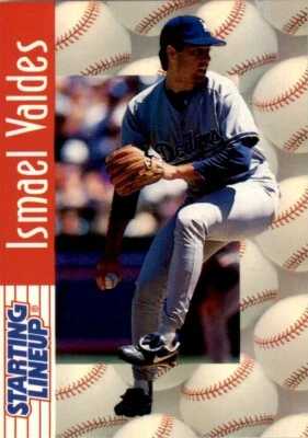 1997 Kenner Starting Lineup Card Ismael Valdes Los Angeles Dodgers - Image 1 of 2