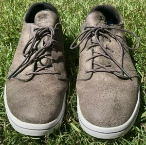 Under Armour Golf Shoes Tempo Tour Hybrid Spikeless  Brown Leather Men's Size 14 - Picture 1 of 12