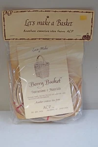 Let’s Make A Basket ~ Beerenkorb-Set von ACP Vintage New Old Stock - Bild 1 von 1