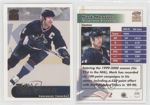 1999-00 Pacific Paramount Gold Mark Messier #235 HOF