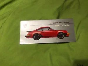 1987 Porsche 930 Turbo brochure booklet very good condition rare - Picture 1 of 3