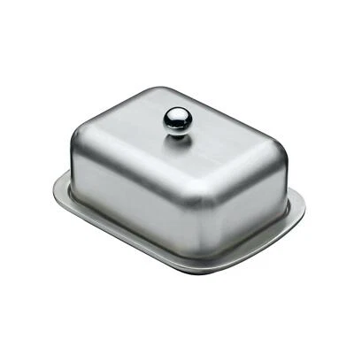 Plato de mantequilla cubierto aislado de doble pared profundo KitchenCraft Masterclass Foto 1 de 2