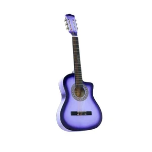 Karrera Childrens Acoustic Guitar Kids - Purple - Picture 1 of 6