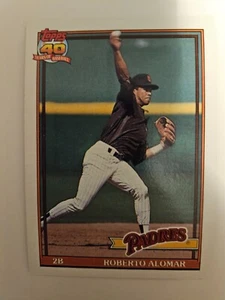 Topps Robert Alomar 1991 #315 casi nuevo - Imagen 1 de 1