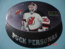 2016-17 O-Pee-Chee (Platinum) "Puck Personas" Die-Cut SP # PP-2 Martin Brodeur!