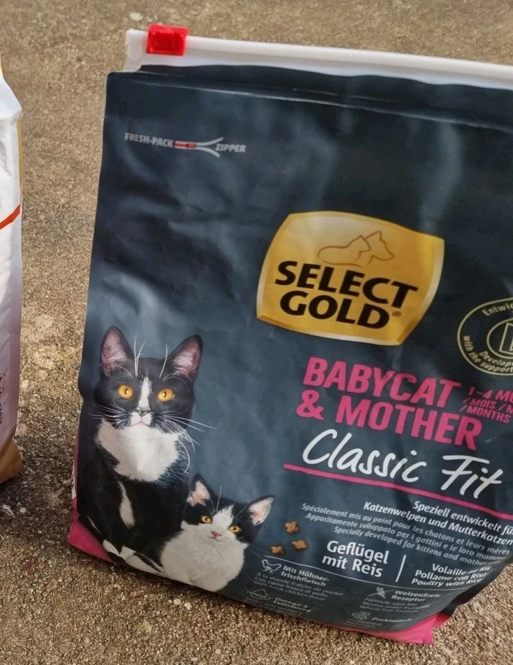 3 x Artikel OVP SELECT GOLD Katze Futter Katzenstreu trocken Classic Premiere - Bild 1 von 4