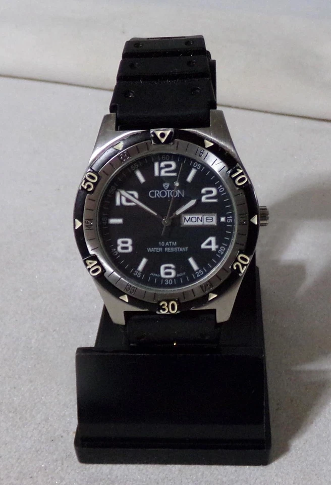 Reloj de buceo Croton día fecha Foto 1 de 1