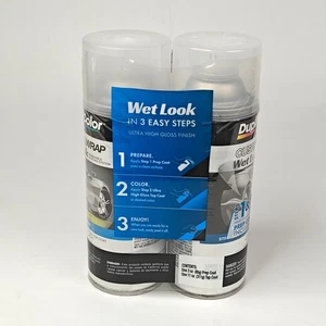 Dupli-Color Custom Wrap Clear 2-Step Removable Coating Wet Look - Picture 1 of 4