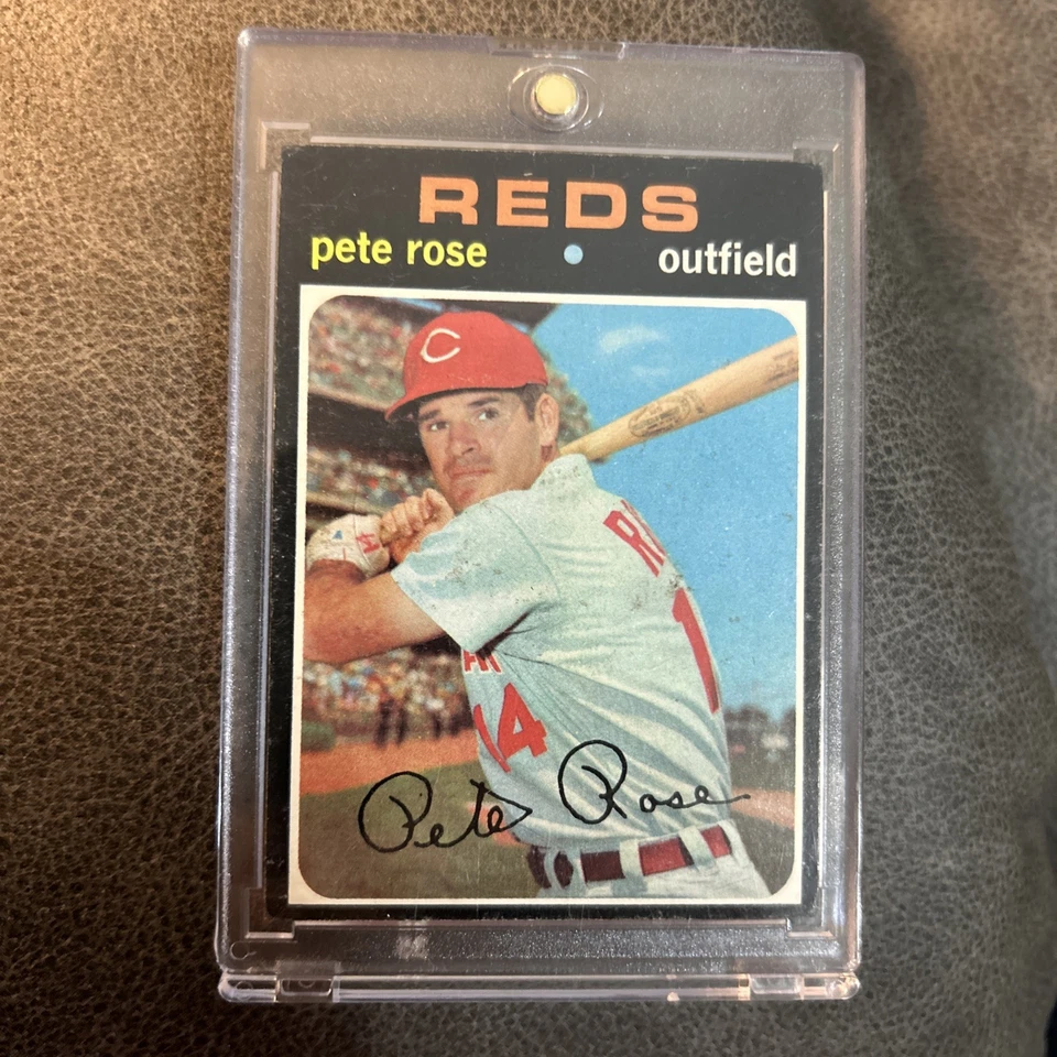 Topps 1971 - #100 Pete Rose Foto 1 de 2