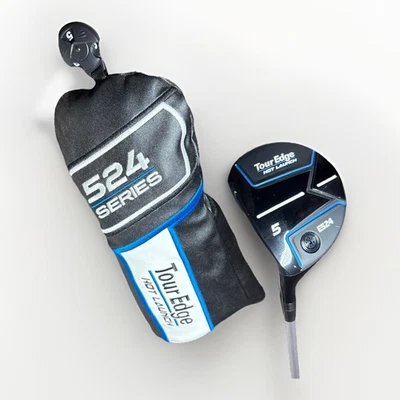 LH Tour Edge Hot Launch E524 18° 5 Fairway Wood Reg Flex Ascent 50 Aldila Mint - Image 1 of 4