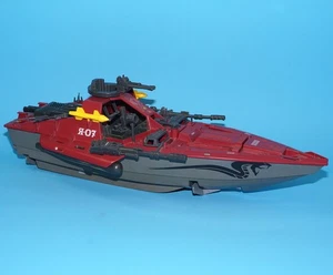 1985 GI JOE COBRA MORAY HYDROFOIL 99% COMPLETE (NO LENS) HASBRO - Picture 1 of 15