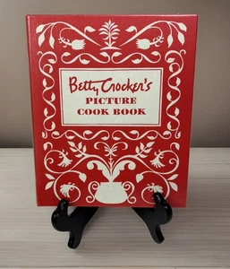 BETTY CROCKER'S Picture Cook Book 1950 red 5-ring binder First Printing! - Imagen 1 de 16