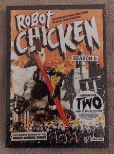 Robot Chicken Season Six DVD NEW - Foto 1 di 2