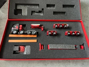 WSI 1:50 Mammoet Volvo FH12 + rimorchio intercombi sheuerle - Foto 1 di 1