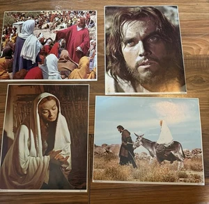 4 King of Kings MGM 1961 8x10 Prints Jeffrey Hunter as Jesus Christ - Bild 1 von 7